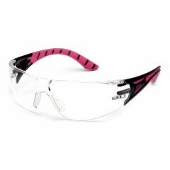 Pyramex Endeavor Plus Pink Clear/Anti Fog Safety Glasses Womens Z87+