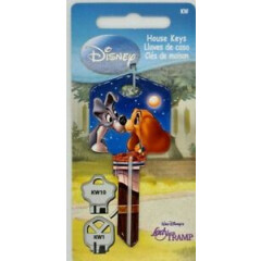 Disney Lady and the Tramp House Key Blank - Collectable Key - Lady and the Tramp