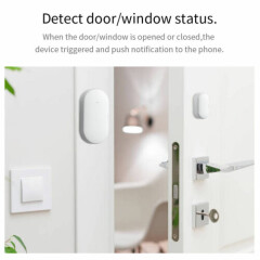 1-3X TUYA ZIGBEE Door&Window Sensor Smart Home Alarm Security Sensor TUYA APP