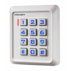 12VDC 125KHz WIG26 RFID Standalone Access Control Keypad EM/ID Card/Tag Reader