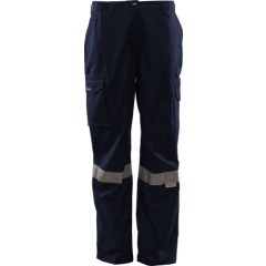Workhorse WOMEN'S RIPSTOP TAPED CARGO PANT WPA023 Navy- Size 6, 8 Or 10