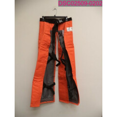 Stain-Classified UL Chainsaw Protection Pants-Bright Orange-One Size-36" Length