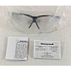 Honeywell 1011027WW Safety Glasses Blue Frame Clear Fog-Ban Lens ARC Rated 