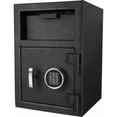 Barska Steel Digital Depository Safe Pin Code Drop Slot Security Box, AX12588