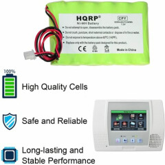 HQRP Battery for Ademco Honeywell LYNX, LYNXRCHKITSHA LYNXRCHKITSHA Replacement