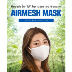 3 PCS Washable Comfortable breathing Air Mesh Masks - USA Seller