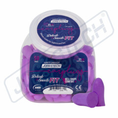 EarPlugs 50 Pair Purple Soft Foam Individually NRR 31DB Sleep Travel Noise