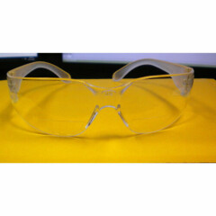 MONTERAY 2.00 CHEATER CLEAR SAFETY GLASSES/CLEAR TEMPLES #10042