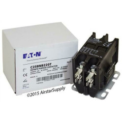 C25BNB220T Eaton / Cutler Hammer Contactor - 20 Amp / 2 Pole / 24V Coil