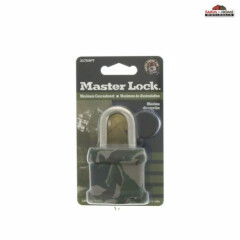 (4) 1-1/2" Master Lock Camouflage Covered Padlock with Keys 317DSPT ~ NEW