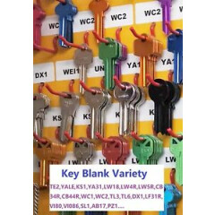 Household Key Blank Variety Key Blanks LW4,LW5,TE2,YA1E,WC2,KS1,LW4R,LF6,CB6,etc