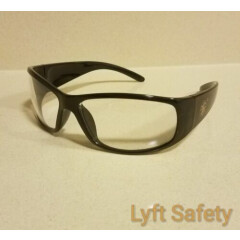 Smith & Wesson Elite Black Clear Anti-Fog Safety Glasses Eye Protection 21302