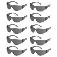 10 Pair/Pack Box Gateway Starlite Smoke/Gray Safety Glasses Sun Z87+ Wholesale
