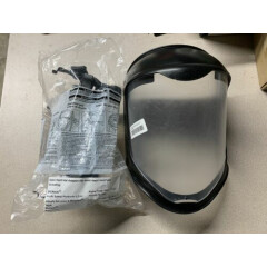 NewHoneywell S8515 Bionic Face Shield w/UVEX S8590 Hardhat Adapter Polycarbonate
