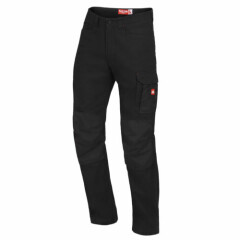 Hard Yakka CARGO PANTS Left Pocket,Relaxed Fit BLACK-Size 74L,79L,84L,89L Or 94L