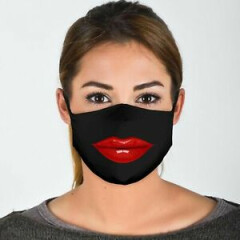 Smile/Lips Fun Cotton Face Covering/Masks. Washable, Durable Comfortable Fit