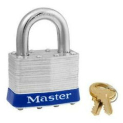 Master Lock 1KA 2002 Laminated Steel Padlock, 1-3/4"