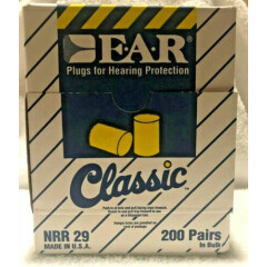 Cabot Safety Model PL-101 Classic Ear Plugs (Box of 200 Pairs) NRR 29