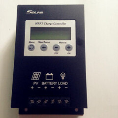 New 20A MPPT Solar Charge Controller 12V/24V Solar Regulator with LCD Display