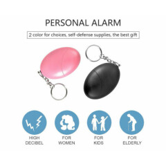 Personal Safety Alarm Siren Keychain Self Defense Emergency for Women Kids