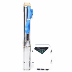  3" Solar Water Pump 304 Stainless Steel Deep Well Submersible Pump 48 V 400 W