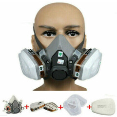 6200 6001 5N11 501 7pcs Suit Respirator Painting Spraying Face Gas Mask