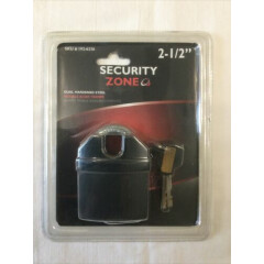 Security Zone 2 1/2 inch dual hardened steel high security padlock 192–6336