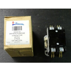 NEW Beacon Contactor #DP240120, 2-pole, 40 A, 120 V Coil, 40 FLA