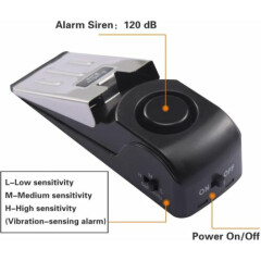 Door Stop Alarm 3-Pack, Door Stoppers Security Alarm With 120 dB FREE SHIPPING