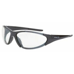 Crossfire Core Safety Glasses Pearl Gray Frame Clear Anti-Fog Lens
