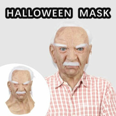 Another Me-The Elder Holiday Funny Masks Supersoft Old Man Adult Mask