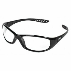 Kleenguard 28615 Safety Glasses, Wraparound Clear Polycarbonate Lens, Anti-Fog,