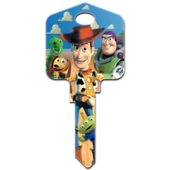 Disney Pixar Buzz and Woody House Key - Collectable Key - Toy Story 