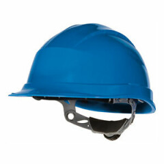 Blue Ratchet Hard Hat - Quartz III - Delta Plus