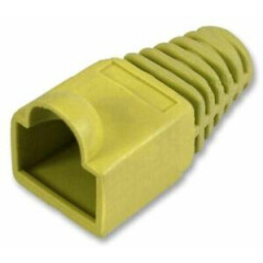 PRO POWER - Strain Relief 6mm Yellow, 50 Pack