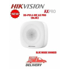 Hikvision DS-PS1-I-WE Wireless internal sounder 868MHz AX PRO alarm, panic alarm