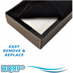 HQRP Replacement Filter for InvisiClean IC-7028 4 in 1 Full Size Air Purifier