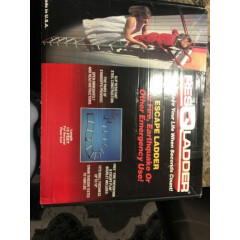 RESQLADDER RES Q FIRE ESCAPE LADDER 15 ft Series 1000 2 Story Emergency NEW/BOX