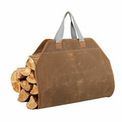 Firewood Log Carriers Heavy Duty Canvas Wood Carrier for Firewood with Handles