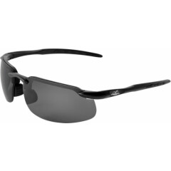 Bullhead Swordfish Smoke/Gray Anti Fog Safety Glasses Sun Ballistic Rated Z87+