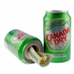 Ginger Ale Real Soda Can Safe Disguised Hidden Stash Compartment