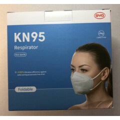 Foldable Face Masks Official Health BYD Care x50