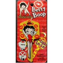 Betty Boop - Ooh La La House Key Blank - Collectable Key - Locks - Keys