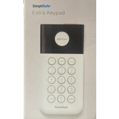 SimpliSafe Wireless Keypad - Touch-to-Wake Technology New Wireless Panic Button
