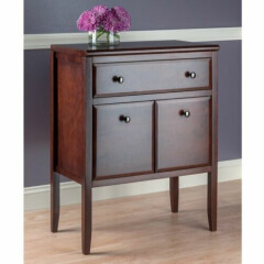 Classic Wooden Buffet Cabinet Sideboard w/ Drawer Kitchen Dining Storage Brown