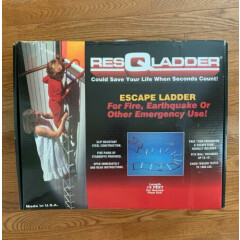 NEW!! RES-Q-LADDER 15' - 2 Story Escape Ladder
