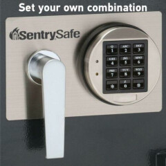 Deposit Safe Depository Cash Drop Bank Box w/ Digital Keypad Sentry Solid Secure