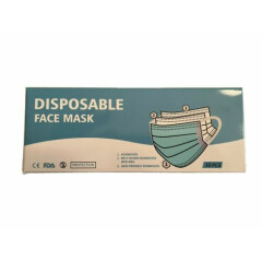Protective Face Mask Breathable Non-Woven Mouth Cover | Pack of 1000 Pcs - Blue