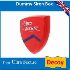 Decoy Alarm Siren Box (Dummy) & Flashing LED