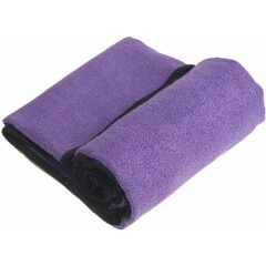 YogaRat Yoga Towel - 100% Microfiber - 15x24 in - Non-Slip - Absorbent - 